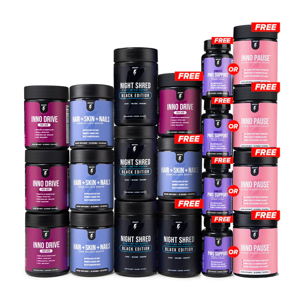 Female Vitality Stack 3-Month Supply + 1 Stack Free