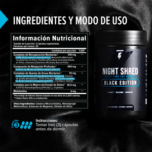 Night Shred Black