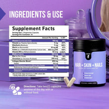 Cargar imagen en el visor de la galería, 6 Bottles of Hair + Skin + Nails 3